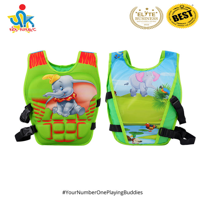 Cartoon Character Over the Neck Life Vest Jacket for Outdoor Water Sports Like Swimming Floating