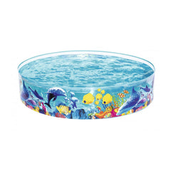 Bestway Fill 'N Fun Paddling Sea Creatures Design Pool for Outdoor Kiddie Swimming Pool