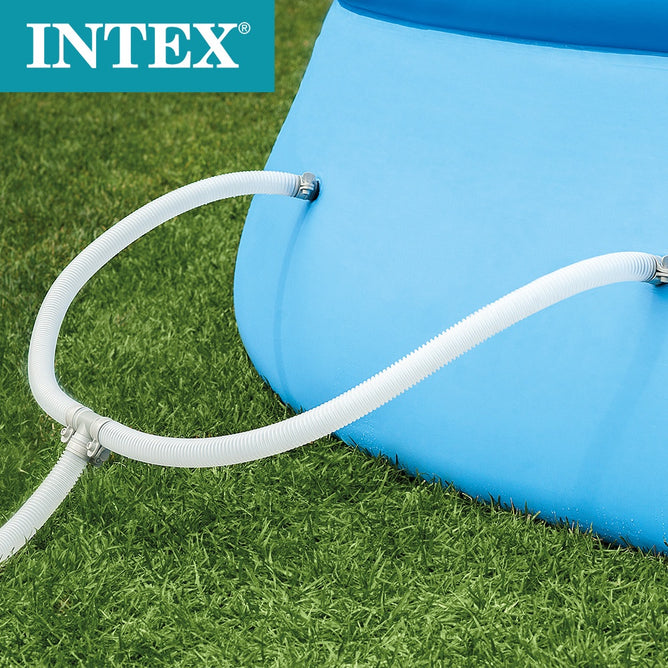Intex Easy Set up Inflatable Portable Above Ground Round Pool for Outdoor Family Swimming Pool