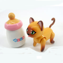 Pretend Induction Baby Sucking Pet Stick Out Drink Milk Bottle Toy