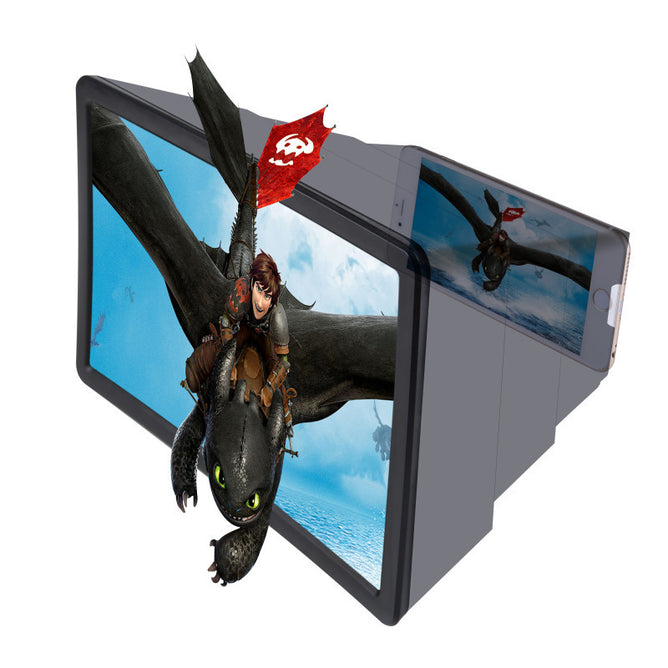 Mobile Phone Video Amplifier Enlarged Screen Magnifier, Portable Home Cinema