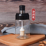 300ML Spice Bottle Salt Pepper Jar Seasoning Jar Moisture-Proof Lid Spoon Seasoning Container Kitchen