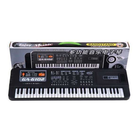 61-Key Bandstand Electronic Keyboard for Kids