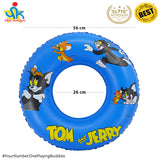 22 Inches Inflatable Cartoon Character Swim Ring Floater for Kids Boys and Girls