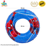 22 Inches Inflatable Cartoon Character Swim Ring Floater for Kids Boys and Girls