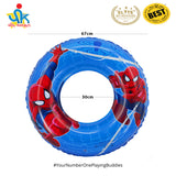 26 Inches Inflatable Cartoon Character Swim Ring Floater for Kids Boys and Girls