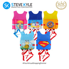 Cartoon Character Life Vest Jacket for Outdoor Water Sports Like Swimming Floating Surfing for Kids