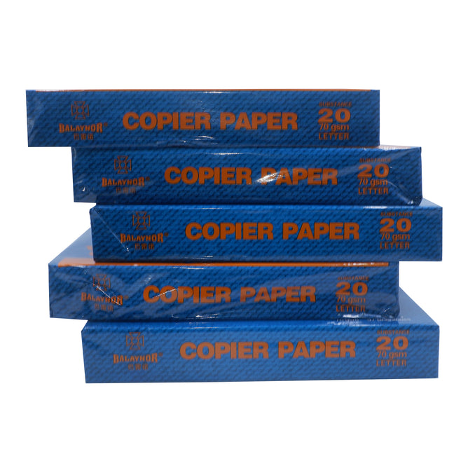 Balaynor Copier Paper 70gsm A4 Size 8.25x11.75 Inches (1 BOX)