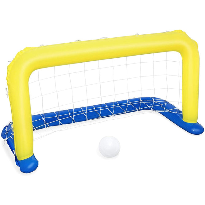 Bestway Inflatable Water Polo Volleyball Net Swimming Set Pool for Outdoor Fun Activities