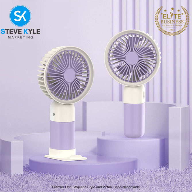 Portable Mini Handeld 1Gear Rechargeable Fan