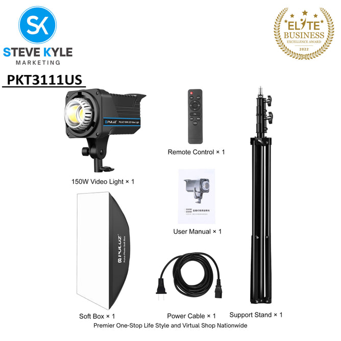 PULUZ Softbox Lighting Kit 50x70cm Professional Photo Studio Photography Light Equipment with E27 Socket Bulb Photography Lighting Kit