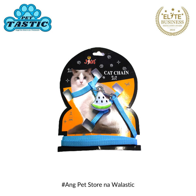 Adjustable Cat or Puppies Walking Harness Nylon Strap with Leash