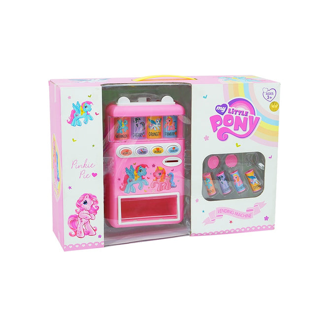 Pretend Play Kiddie Cartoon Character Vending Machine Toys best gift for Kids