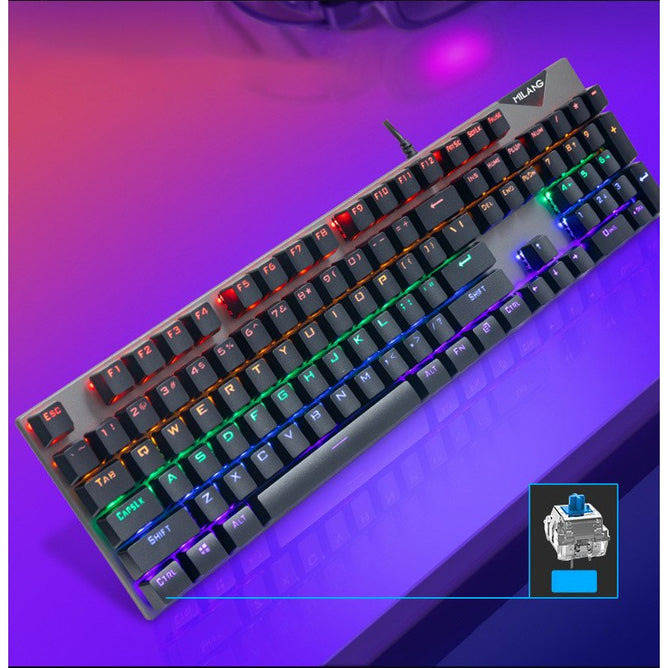 Milang MK808 104 Keys Mechanical Keyboard