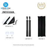 PULUZ Softbox Lighting Kit 50x70cm Professional Photo Studio Photography Light Equipment with E27 Socket Bulb Photography Lighting Kit