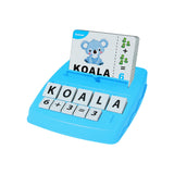 2 in 1 Educational Game Learning Number and Letters Literacy Fun Spelling Game for Kids
