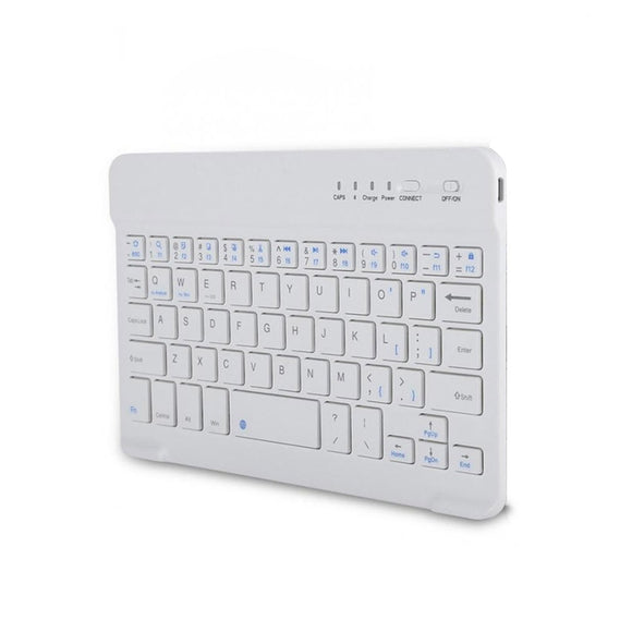 7 inch Wireless Rechargeable Mini Bluetooth Slim Keyboard
