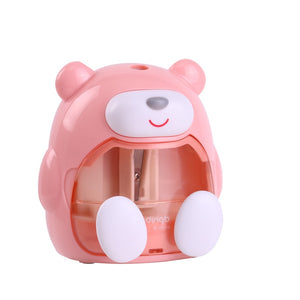Battery Operated Sharpener 1 Hole Electric Pencil Sharpener for School,Home,Office Supply