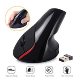 Wireless Vertical Mouse Optical Game Ergonomic Gaming Mice