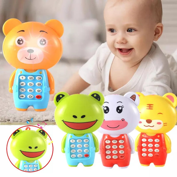 Early Education Electronic Cartoon Mobile Phone Telephone Cellphone Best Gift For Kids