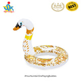 Bestway Inflatable Shimmer n Float Swimming Ring Glitter for Kids