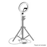 26 CM Professional Ring Light with Tripod Cold Shoe and Phone Holder