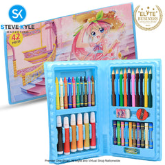 Super Mega Art Set For Kids Coloring Material Tools Art & Activity Set Ensemble D' Art for Kids