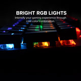 JK-919 Pro Gaming Mechanical RGB Light-up Keyboard