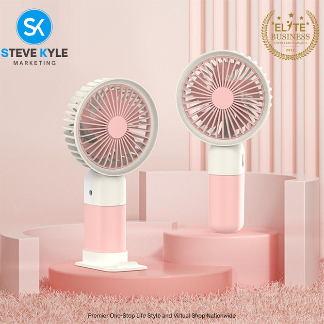 Portable Mini Handeld 1Gear Rechargeable Fan