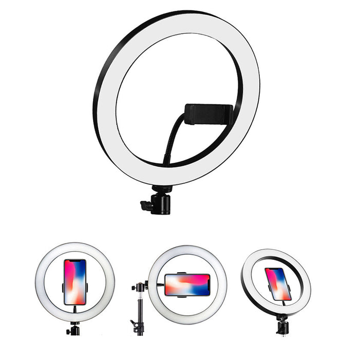 26 CM Professional Ring Light with Tripod and Other Camera Accessories