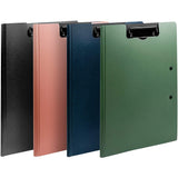 A4 Waterproof Foldable Clip File Thick Cover Folder Office Supply Stationary
