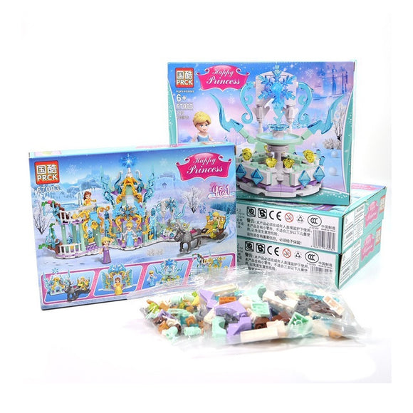 Happy Princess and Windsor Castle Series Mini Blocks Collectible Play Set Series best gift for Kids