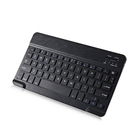 7 inch Wireless Rechargeable Mini Bluetooth Slim Keyboard