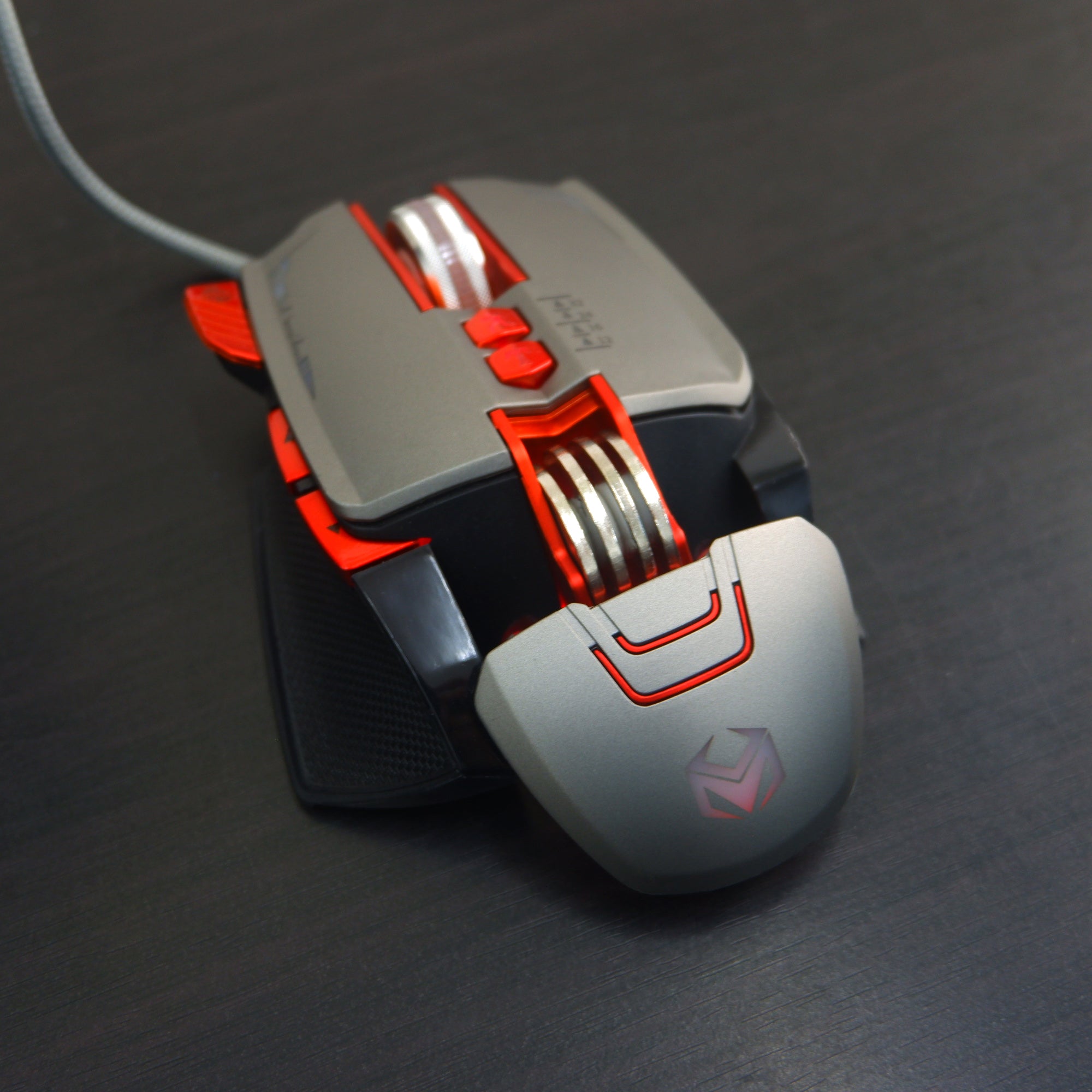 Kyle Computer Mouse Mixie Wired Gaming Macro Programmable Design RGB Lighting Effect Mouse ...