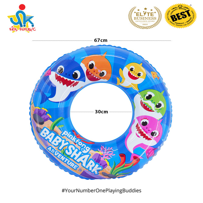 26 Inches Inflatable Cartoon Character Swim Ring Floater for Kids Boys and Girls
