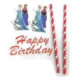 Cute Character Happy Birthday Cake Topper  Party Decoration Cake Topper