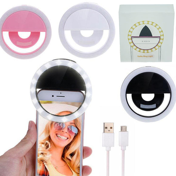 Selfie Ring Fill Light Smart LED Camera For Smartphone 4.5