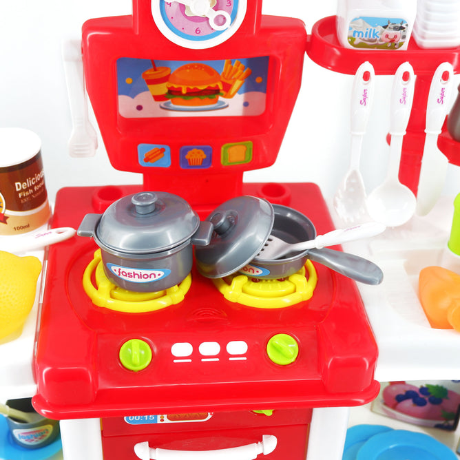 Pretend Light and Sound Kitchen Playset for Kids