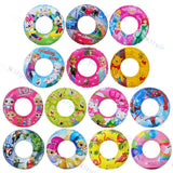 20 Inches Inflatable Cartoon Character Swim Ring Floater for Kids Boys and Girls