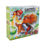 Caution Dinosaur Family and Friends Board Game Multi Player Fun Toys for Kids