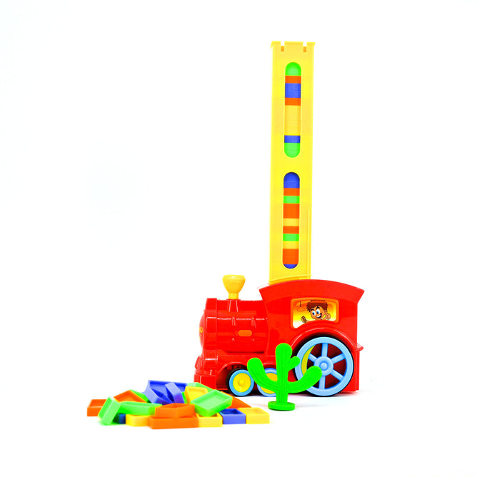 SC8342 Domino Train Toy Set (60pcs Colorful Dominos)