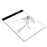 A4 LED Artist Thin Art Stencil Drawing Board Light Box Tracing Table Pad Board