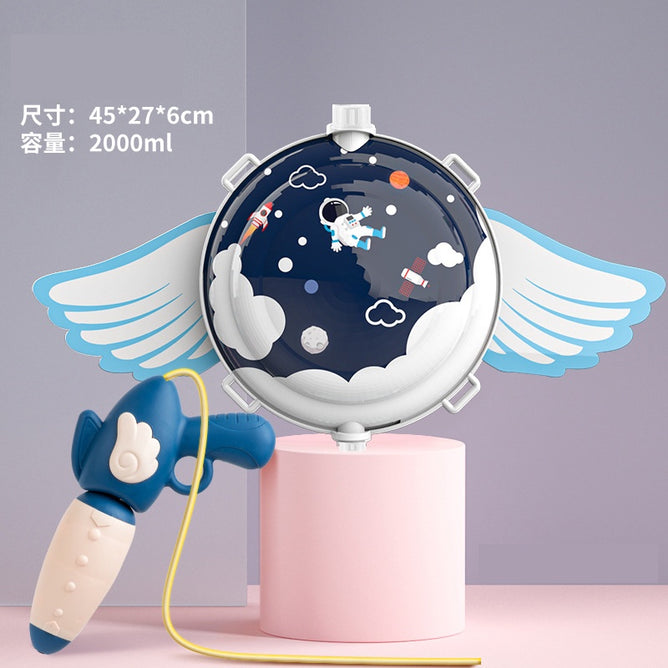 Children Backpack Water Gun Water Blaster Toys with Backpack Tank Toys for Kids