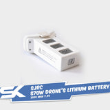 SJ R/C S70W Drone’s 2500 mAh Lithium Battery