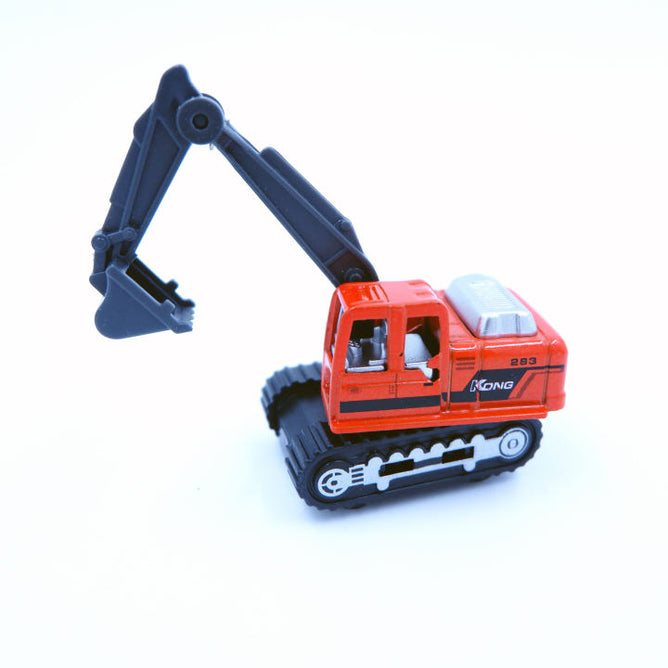 Alloy Cast 1:64 Scale Collectible Construction Vehicle Truck and Heroes Sport Cars Toy for Kids