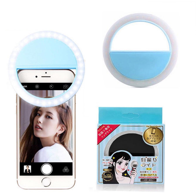 Selfie Ring Fill Light Smart LED Camera For Smartphone 4.5