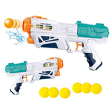 2 IN 1 Water Gun and Soft Ball Blaster Toys best gift for Kids