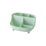 Multi-Purpose Desktop Cosmetic Organizer, Pen holder Office School Stationery  with 6 Compartments