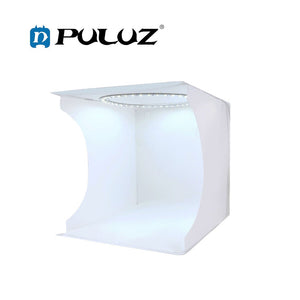 PULUZ PU5030 30cm Folding Portable Ring Light Photo Lighting Studio Shooting Tent Box Kit