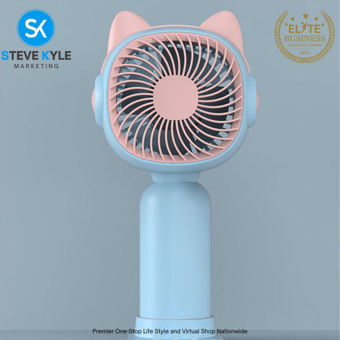 Portable USB Rechargeable Mini Handy Fan Pocket Desktop Air Cooler Electric Fans